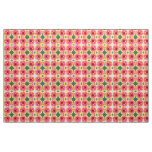 Abstract Hibiscus Kaleidoscope Fabric