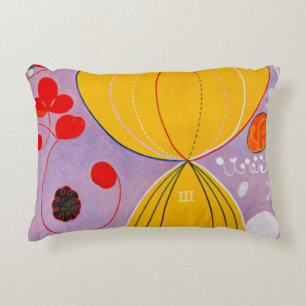 Abstract Hilma af Klint – The Ten Largest No. 7 Accent Pillow