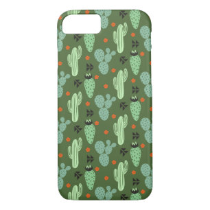 Abstract Hipster Cactus Desert Pattern iPhone 8/7 Case