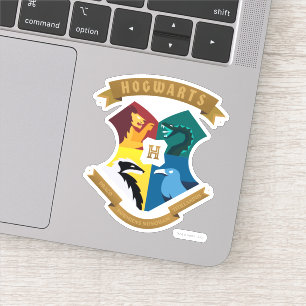 Abstract HOGWARTS™ Crest Sticker