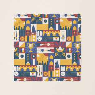 Abstract HOGWARTS™ School Pattern Scarf