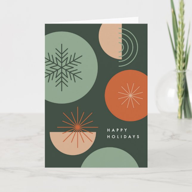 Abstract Holiday Circles (Front)