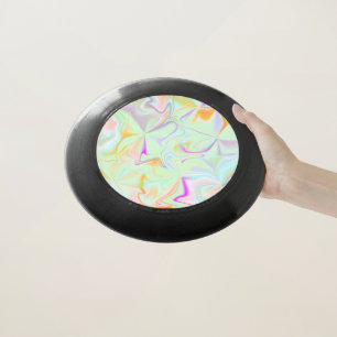 Abstract Hologram Faux Colorful Pattern Wham-O Frisbee