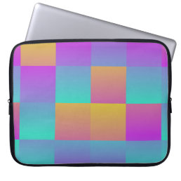 Abstract Holographic Colorful Gradient Colors Laptop Sleeve