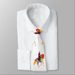 Abstract Horse And Rider Neck Tie<br><div class="desc">Style: Tie Upgrade your wardrobe a custom tie from Zazzle! Design one-of-a-kind ties to match any suit, dress shirt, and occasion. Upload your own unique images and patterns, or browse thousands of stylish designs to wear in the office or on a night out in the town. Dimensions: Length: 55" Width:...</div>