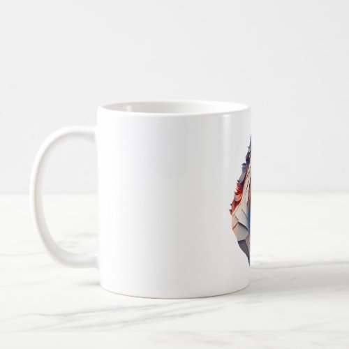 Abstract Horse Art A Colorful Twist on Wildlife Im Coffee Mug