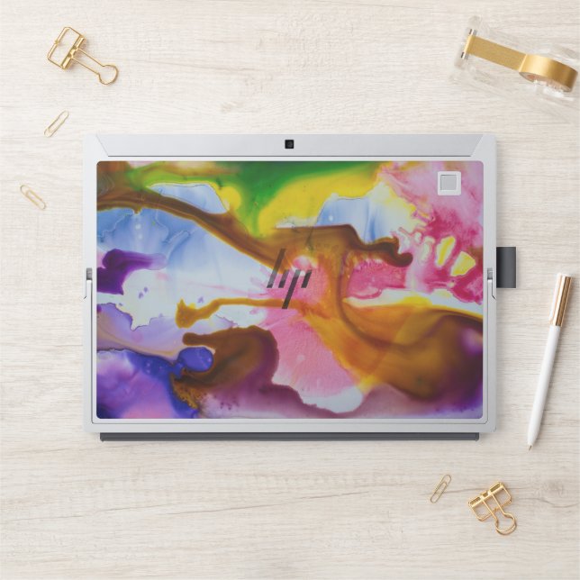 Abstract HP Laptop Skin (Desk)