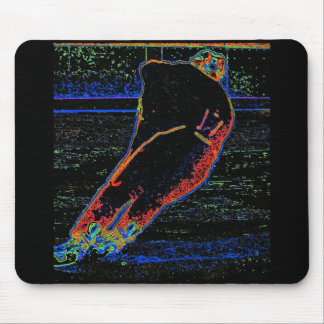 Abstract Ice Hockey Mousepad