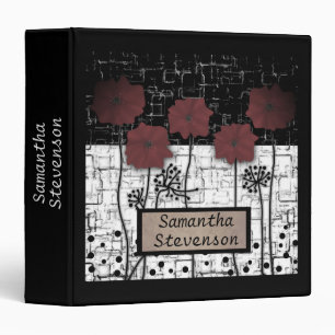 Abstract illustration, 3 ring binder