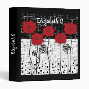 Abstract illustration, 3 ring binder