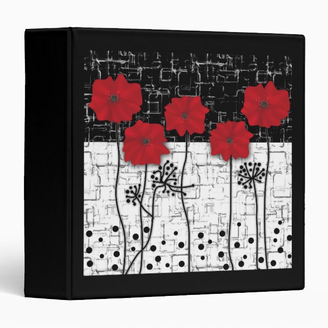 Abstract illustration, 3 ring binder (Front/Spine)