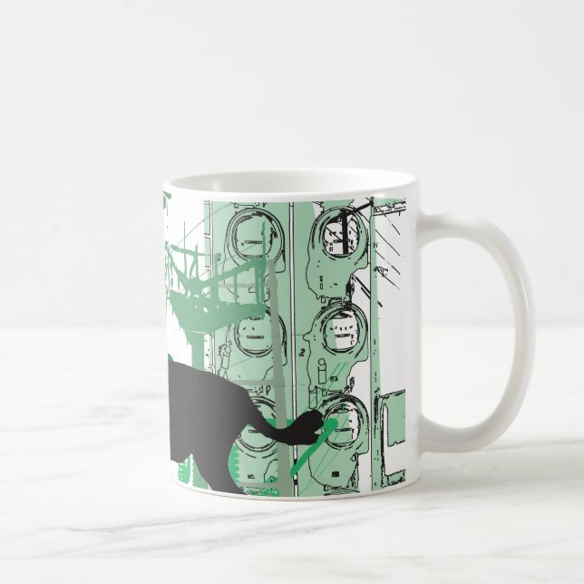 Abstract Impala Mug (Right)