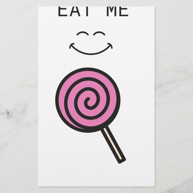 Abstract Imposto Color Composition Stationery (Front)