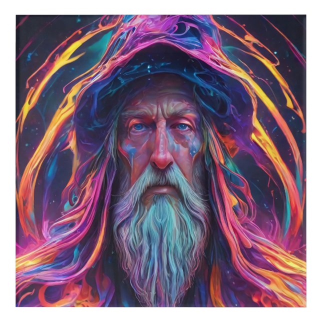 Abstract impression : Da vinci Acrylic Print (Front)