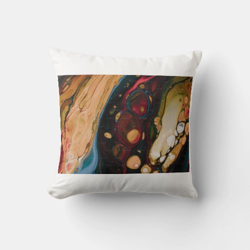 Abstract Impressions Graphic Print Pillow Cover