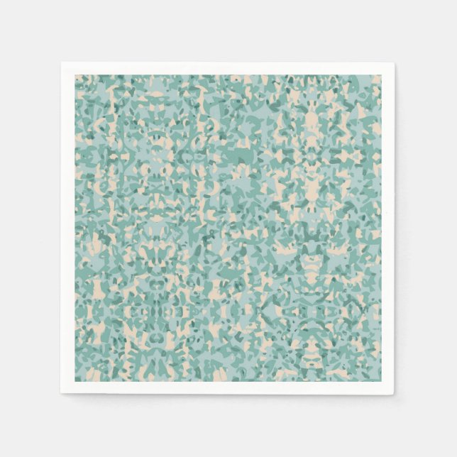Abstract in Agiba Beach Paper Napkins (Front)