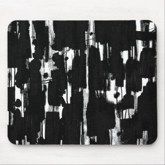 Abstract in Black Mouse Pad