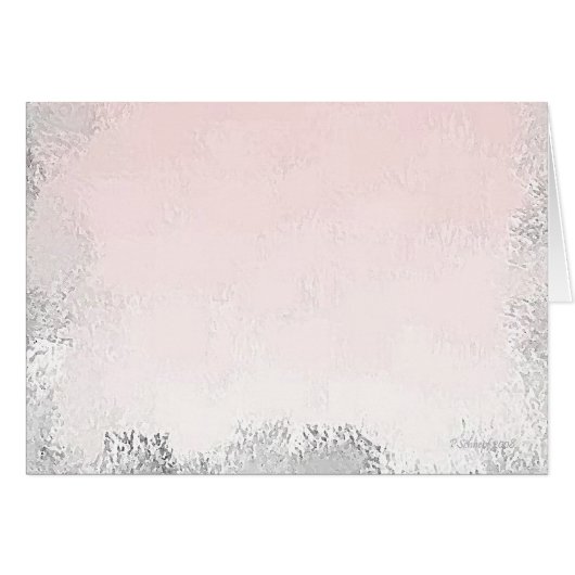 Abstract in Pink Cards (Front Horizontal)