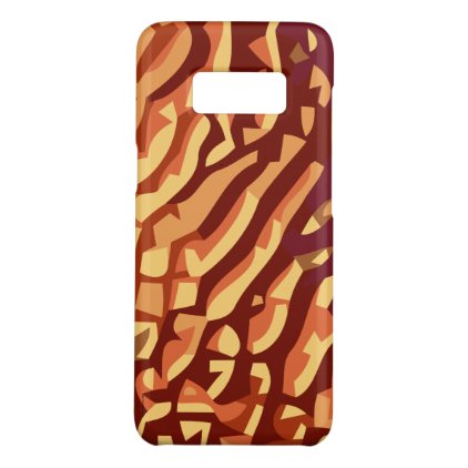 Abstract in shades of red Case-Mate samsung galaxy s8 case