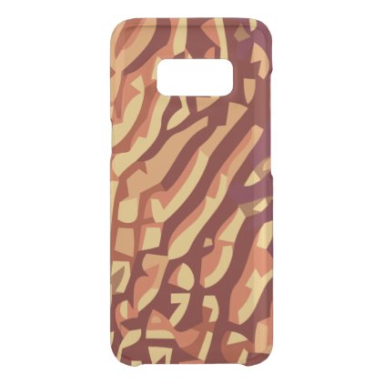 Abstract in shades of red uncommon samsung galaxy s8 case