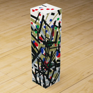 Abstract in Tape & Letterforms 1 Wine Box