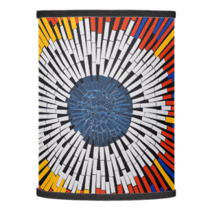 Abstract in Tape—Starburst Lamp Shade