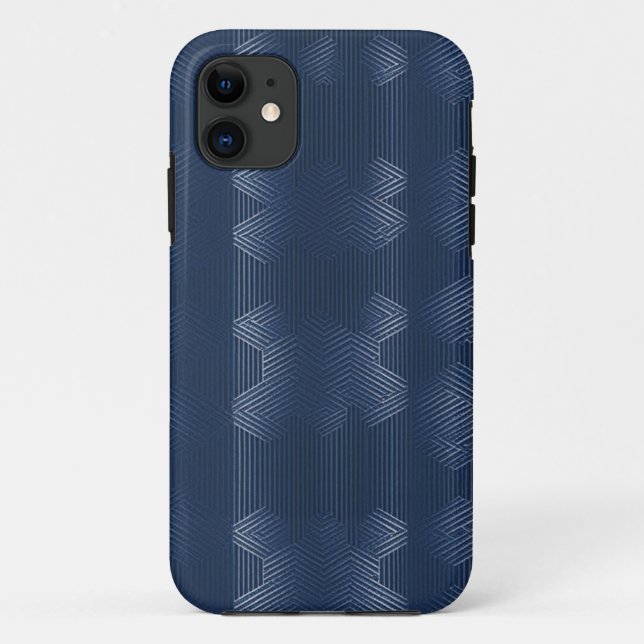 Abstract Indigo #2 Case-Mate iPhone Case (Back)