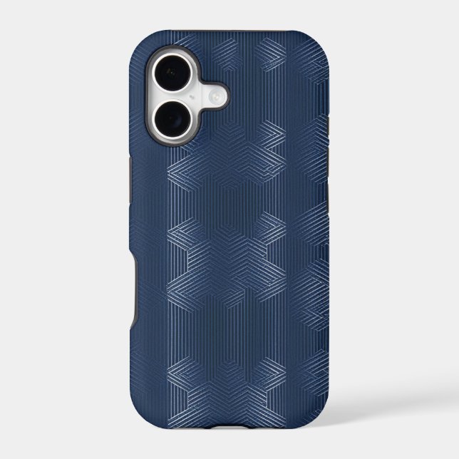 Abstract Indigo #2 Iphone Case (Back)