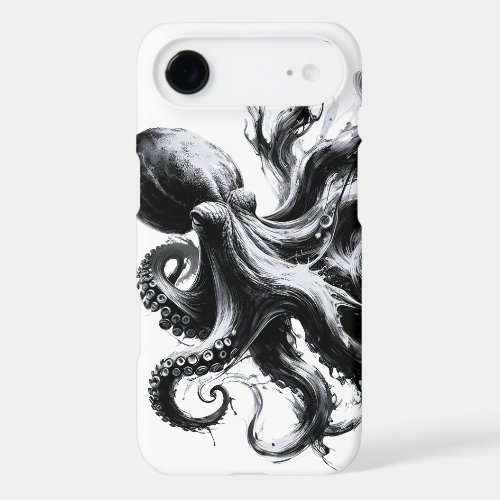 Abstract Ink Fluid Octopus Kraken iPhone 17 Air Case