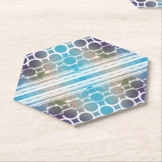 abstract inserts paper coaster
