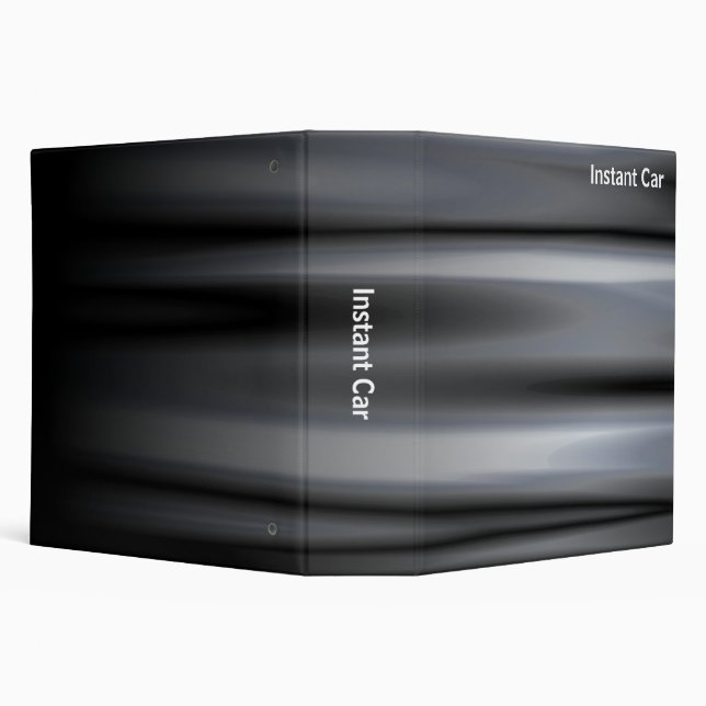 Abstract - Instant Car (2.0in) 3 Ring Binder (Background)