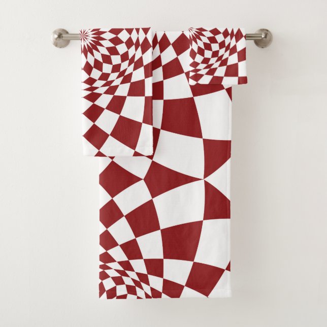 Abstract Interior Design Bath Towel Set (Insitu)