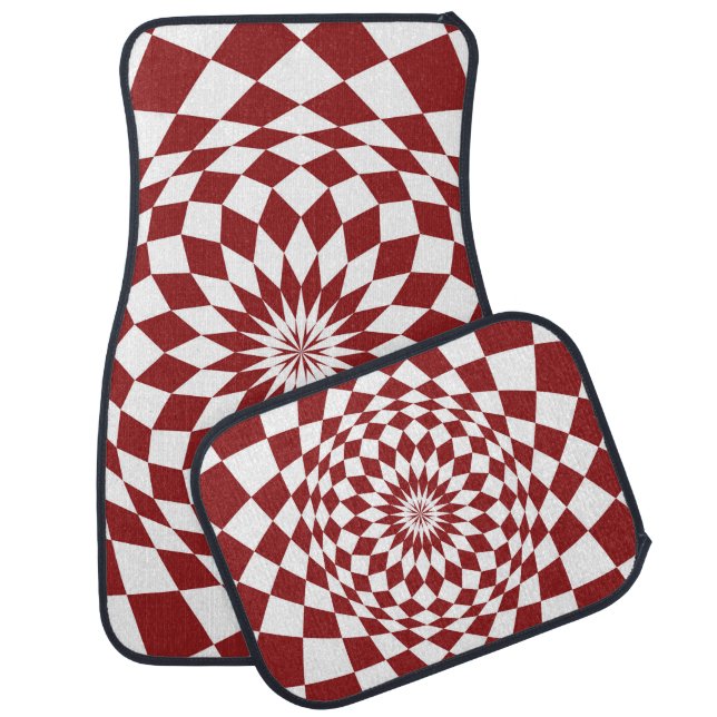 Abstract Interior Design Car Floor Mat (Set)