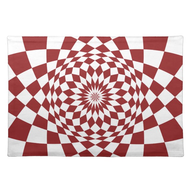 Abstract Interior Design Cloth Placemat (Front)