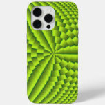Abstract iPhone case Green Pattern