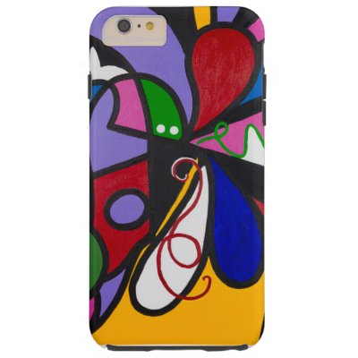 Abstract iPhone case. Tough iPhone 6 Plus Case