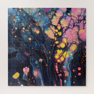 Abstract Iridescent Art Jigsaw Puzzle