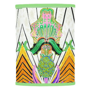 ABSTRACT IRISES LAMP SHADE