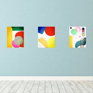 Abstract Irregular Shape Art – A Unique Fusion Wall Art Sets