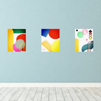 Abstract Irregular Shape Art – A Unique Fusion Wall Art Sets