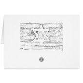 abstract israel black and white (Back Horizontal)