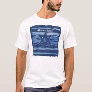 ABSTRACT ISRAEL BLUE T-Shirt