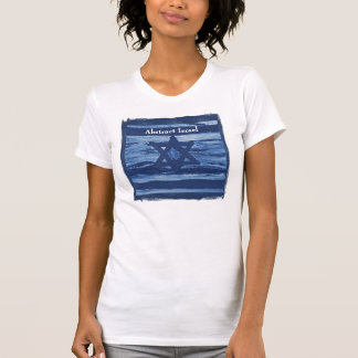 ABSTRACT ISRAEL BLUE T-Shirt