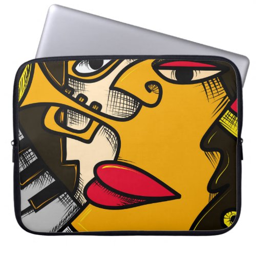 Abstract Jazz Art Music Artwork  Artartabstrac Laptop Sleeve