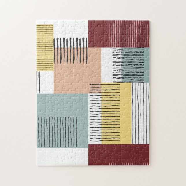 Abstract Jigsaw Puzzle (Vertical)