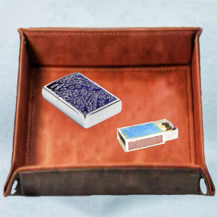 Abstract Jungle-Blue  Zippo Lighter