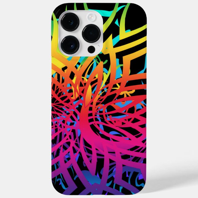 Abstract Jungle Case-Mate iPhone Case (Back)