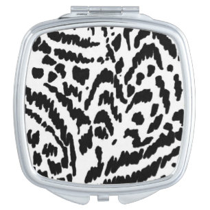 Abstract Jungle Compact Mirror