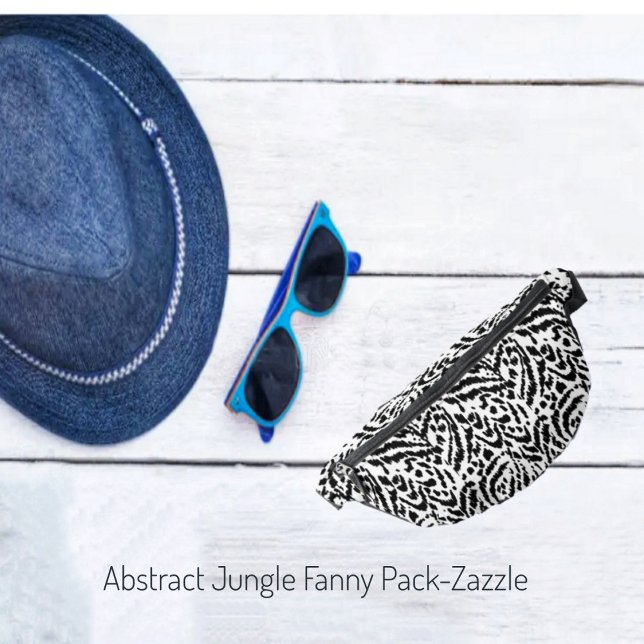 Abstract Jungle Fanny Pack (Creator Uploaded)