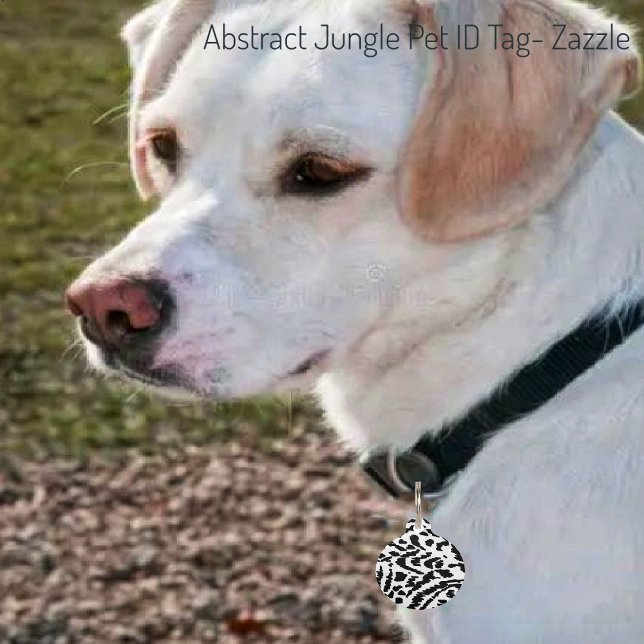 Abstract Jungle   Pet ID Tag (Creator Uploaded)
